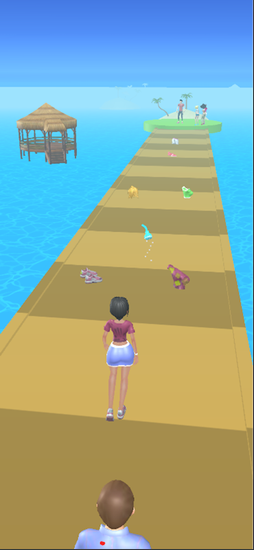 Game Screenshot 3 - Game start screen with characters